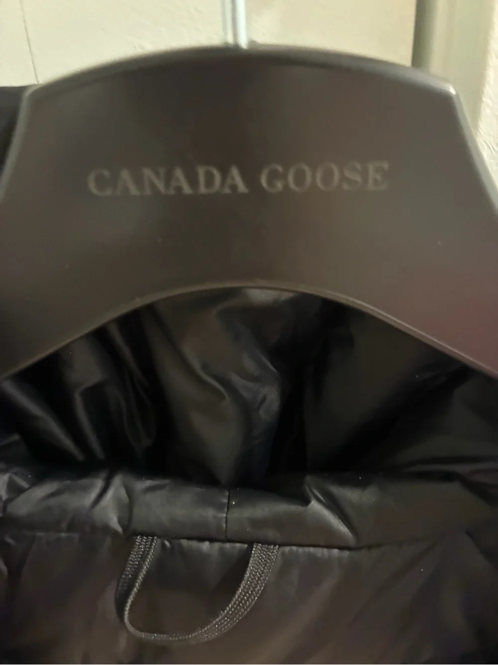 Canada Goose Black Puffer w/ Canada Goose Bag